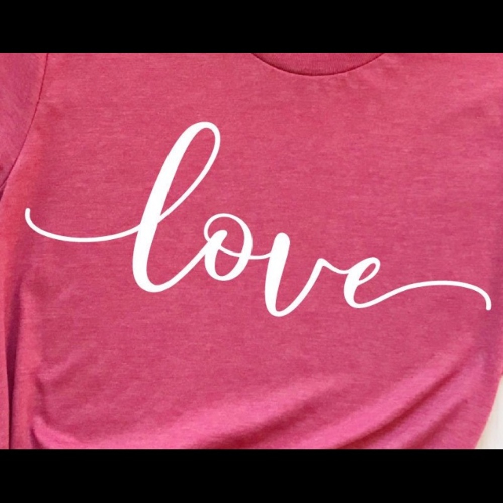 “Love” Valentines Day shirt